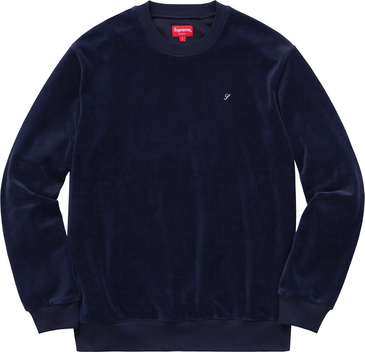 Velour Crewneck view 2